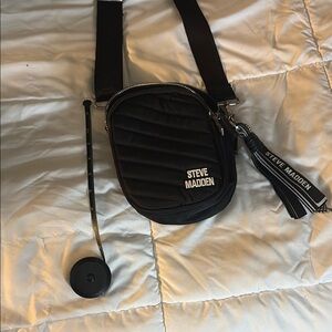 Steve Madden Black Crossbody Bag